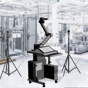 Konstruktionszeichnung des ‚RoboSpector‘ (Bild:  Robotron Datenbank-Software GmbH & Wandelbots GmbH)