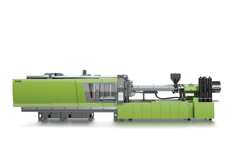 Traditionell sind Hochleistungsanwendungen eine Domäne der Verpackungsindustrie, und dort lautet der Trend Energieeffizienz. Mit der Engel e-speed 720 US Spritzgießmaschine, die Engel auf der NPE 2015 erstmalig in Nordamerika präsentiert, vereint man das Beste aus zwei Welten, wie es heißt. (Bild: Engel)