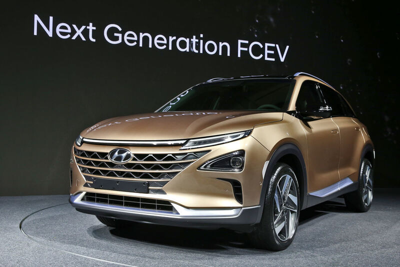 Hyundai hat ein neues Brennstoffzellenfahrzeug vorgestellt. (Hyundai)