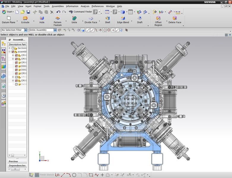 Die italienischen Ingenieure von CPI-ENG Srl können duch die Siemens Software NX mit der  PMI-Methode Zeichnungen in nur 5 Minuten erstellen – anstatt in 2 Stunden. (Siemens)