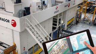 Mit den Industrie-4.0-Neuentwicklungen von Fagor Arrasate lassen sich die Pressen des Herstellers produktiver betreiben. (Fagor Arrasate)