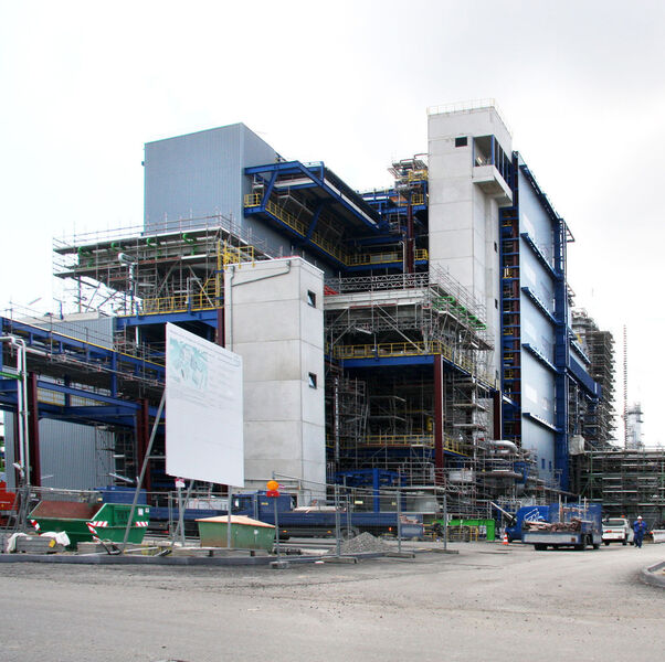 30 months of construction: Bayer sztated working on the new TDI site in 2011 (Picture: Bayer Material Science)