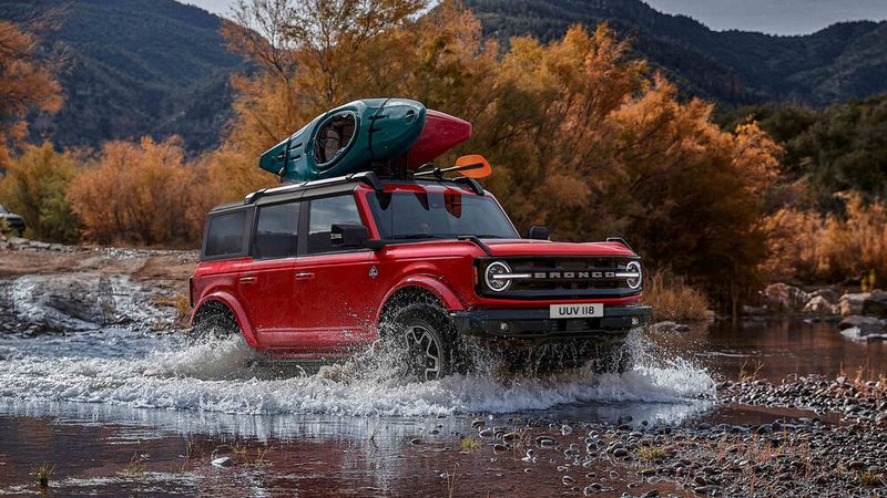 Den 2021 in den USA angebotenen Bronco gibt es 2023 auch in Deutschland. (Bild: Ford)