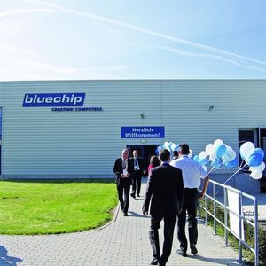 Bluechip lud zum 9. Händlertag an den Stammsitz in Meuselwitz im Altenburger Land.