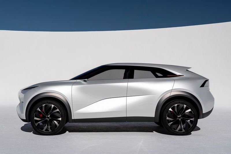 Das zukünftige E-Auto soll ein Mittelklasse-SUV sein. (Infiniti)