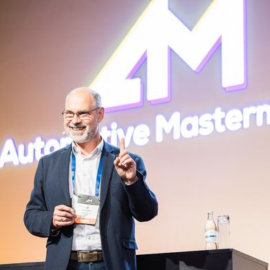 Joachim Mathes, Valeo, ist auch 2026 mit einem Vortrag auf der Konferenz „Automotive Masterminds“ in Berlin vertreten. (Bild: Anne Großmann Fotografie)