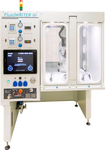 FluidANT von Pulse electronic benutzt ein Inkjet-Verfahren, um 3D-Oberflächen zu strukturieren. (Bild: Pulse electronic)