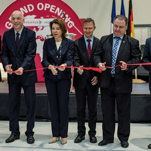 Grand inauguration ceremony of Pfeiffer Vacuum's new plant in Romania.