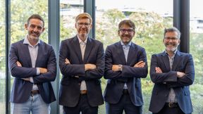 Guido Garelli (Teoresi), Robert Muirhead (Delta), Francesco Cianelli (Teoresi), Stuart Baskcomb (Delta) (Source: Foto Rumberger)