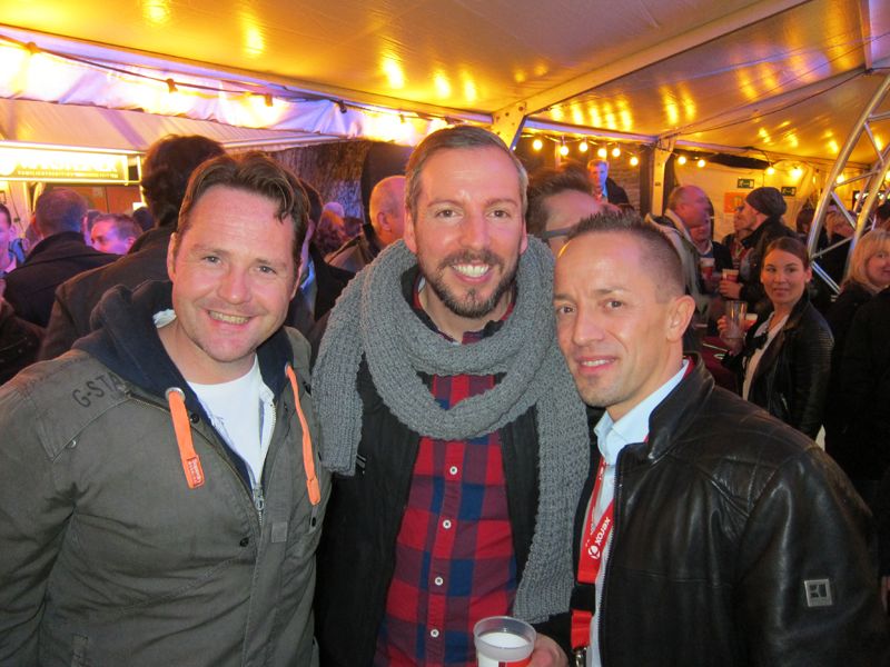 (v. l.) Markus Hollerbaum, Kyocera, Holger Drews, Lexmark, und Sascha Bosen, Seagate (Bild: IT-BUSINESS)