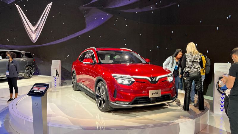 ... der VF8 ... (Bild: Newspress)