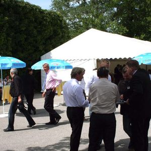 Bayerische Schleifertage 2009 bei Michael Deckel, dies bedeutet auch Gastfreundschaft und fachlicher Austausch in angenehmer Atmosphäre.