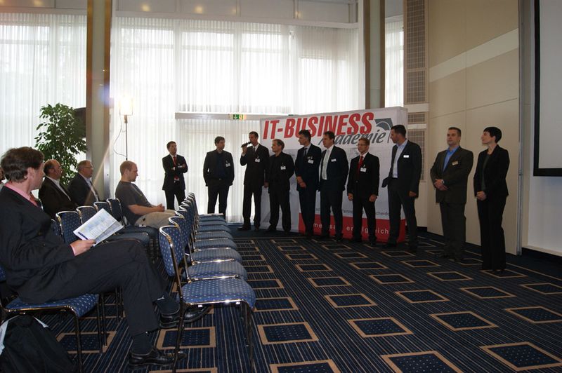 Die Begrüßung der Ausstellungspartner zu Beginn der Veranstaltung. (Archiv: Vogel Business Media)