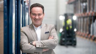 Michael Lederer, Geschäftsführer des Frankfurter Industriedienstleisters Wisag, freut sich auf die nahende Eröffnung seines neuen Standorts im Duisburger Hafen. (Bild: Wisag)
