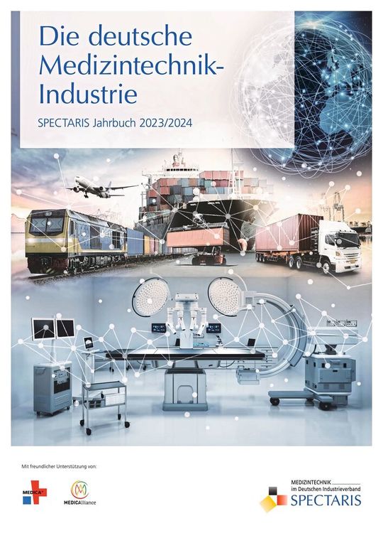 Im aktuellen Spectaris-Jahrbuch finden Leser u. a. Berichte zu den internationalen Medtech-Märkten, ein Update zu Schweden, Schottland, Afrika und Indien sowie zur Situation in der Ukraine. Im aktuellen Spectaris-Jahrbuch finden Leser u. a. Berichte zu den internationalen Medtech-Märkten, ein Update zu Schweden, Schottland, Afrika und Indien sowie zur Situation in der Ukraine.