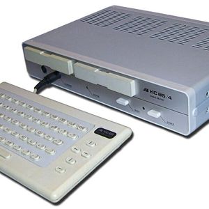 Der KC 85/2, ein Heimcomputer, der in der DDR vom VEB Mikroelektronik "Wilhelm Pieck" Mühlhausen hergestellt wurde. 1984 erstmals vorgestellt.(Bild:  Enrico Grämer)