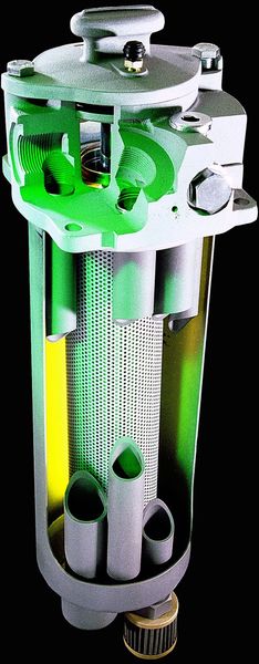 Für hydrostatische Fahrantriebe interessant: Die spezielle Konstruktion des Saug-Rücklauffilters erlaubt mehrere Funktionen in nur einem Gehäuse. (Archiv: Vogel Business Media)