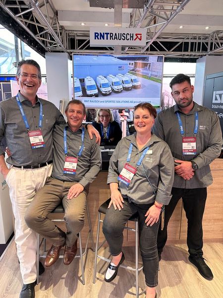 Im Cloudrausch ist das RNT Rausch Team (v. l.) Vincent van der Linden, Jörg Müller, Patricia Hillebrand und Jens Schneider.  (Bild: Vogel IT-Medien GmbH)