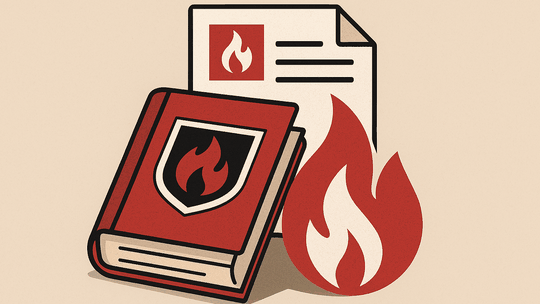 Brände in Betrieben gehören zu den teuersten und gefährlichsten Schadensereignissen – deshalb ist Brandschutz enorm wichtig.(Bild:  KI-generiert)