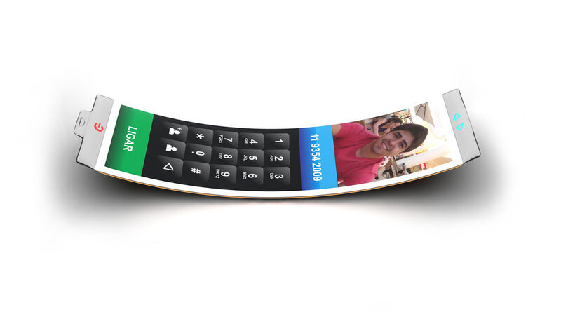 Zukunftstechnologie: Konzeptdesign für ein flexibles, tragbares Smartphone mit AMOLED-Display (thezigzagger.com)