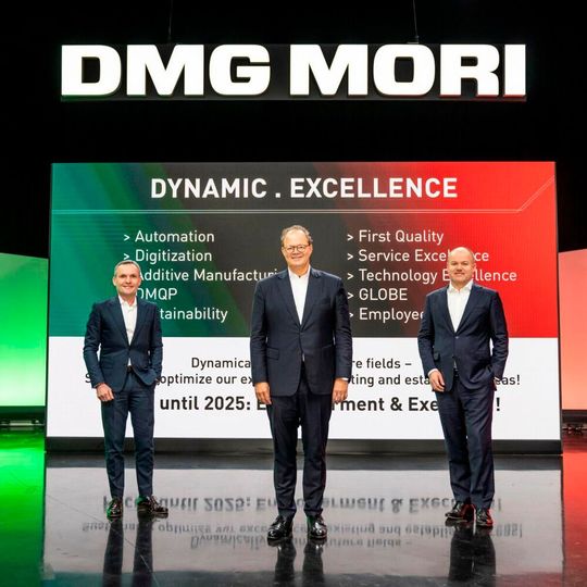 At this year's live strategy briefing, all employees were able to ask the Executive Board live questions about DMG Mori’s future focus, plans and goals. At this year's live strategy briefing, all employees were able to ask the Executive Board live questions about DMG Mori’s future focus, plans and goals.