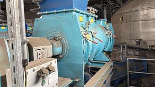 Die Konditionierung von Klärschlämmen in kontinuierlichen Pflugschar-Mischern 
steht bei Lödige Maschinenbau auf der IFAT 2024 (Stand A2.129) im Fokus – so wie hier in
der Kläranlage in Bottrop.  (Bild: Gebr. Lödige Maschinenbau GmbH)