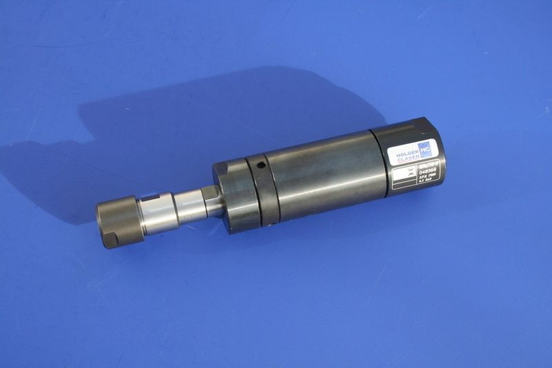 Der Druckluftmotor ME 28 von Holger Clasen dreht 560 bis 17 000 min-1 mit einem Luftverbrauch von 6,3 l/s und 280 W Leistung. Bild: Holger Clasen (Archiv: Vogel Business Media)