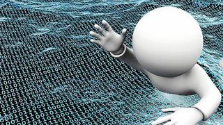 Die IT ertrinkt in Daten, da herkömmliche Monitoring-Tools nicht für die Anforderungen dynamischer, webbasierter Enterprise Clouds entwickelt worden sind. (© – 3dkombinat – stock.adobe.com)