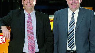 Die Geschäftsführung der Vetter Krantechnik GmbH: Klaus Galinski (links) und Norbert Hammes. Bild: Vetter Krantechnik (Archiv: Vogel Business Media)