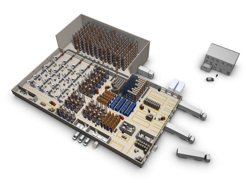 Mit dem Warehouse-Management-System Stradivari lassen sich Materialflussprozesse in der Produktion, im Lager und im Versand mobil und transparent gestalten. Bild: ICS (Archiv: Vogel Business Media)