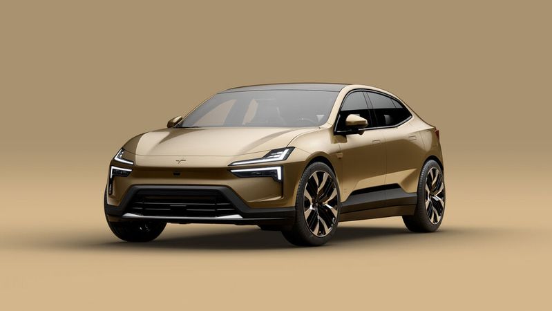 Mit dem SUV-Coupé „4“ stellt Polestar seine bislang vierte Baureihe vor.(Bild:  Polestar)