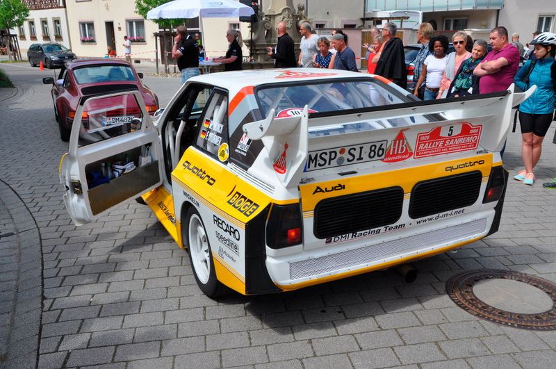 Was für ein Biest: der Audi Sport Quattro aus dem Jahr 1987 machte ordentlich Lärm. (Weissenberger / »kfz-betrieb«)