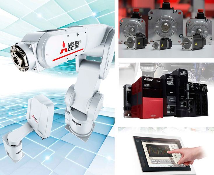 Kooperationspartner Mitsubishi liefert neben Poka-Yoke-Systemen auch Motoren, Roboter, Steuerungen und Visualisierungen für die digitalisierten Montagearbeitsplätze von RK Rose+Krieger. (Bild: Mitsubishi Electric)