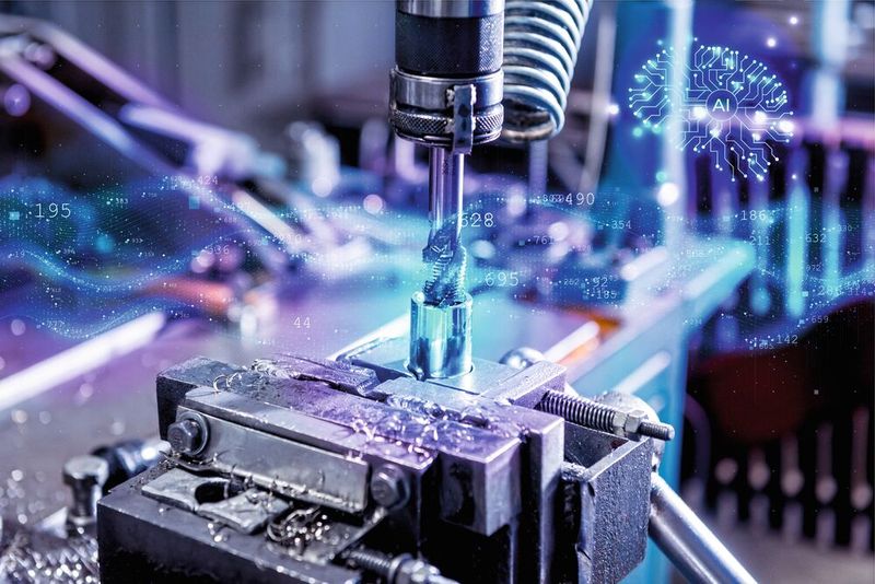 Wird durch das neue Datenvalidierungssystem eine Anomalie in den Fertigungsdaten erkannt, könnte das System perspektivisch automatisiert eingreifen. Es stoppt beispielsweise die Weitergabe fehlerhaften Inputs an produktive KI-Systeme. (Bild: Fraunhofer AISEC)