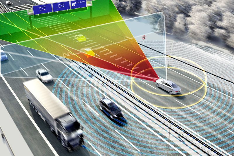 Ein Umfeldmodell, das eine detailgetreue und nahtlose 360 Grad-Darstellung der gesamten Fahrzeugumgebung liefert, ist Voraussetzung für automatisiertes Fahren. (Continental)
