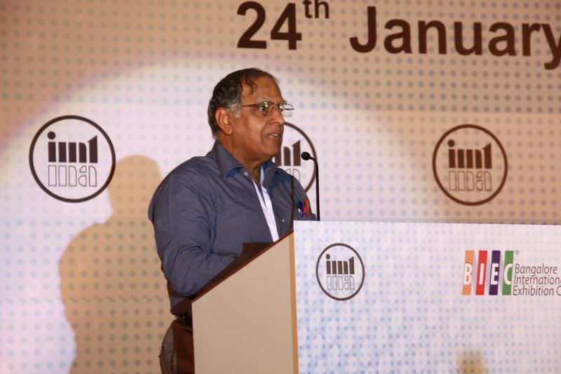 Keynotegast S. Sandilya, President Soc. of Indian Automobile Manufacturers' Assn., arbeitet seit Jahren eng mit den indischen Werkzeugmaschinenbauern zusammen. (Bild: Fouhy)