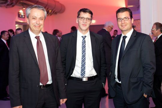 Stefan Eiselein, Günter Schürger und Dr. Dominik Wagemann (VBM) (VBM)