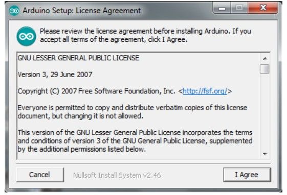 Arduino Yún Installation: Die Lizenzierung ist zu bestätigen  b (Bild: Arduino)