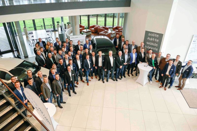 Verkaufsleitertreffen der Wellergruppe mit 65 Teilnehmern. (Wellergruppe)
