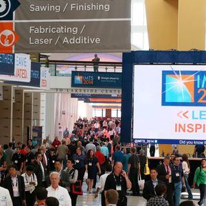 Prospects from the US manufacturing industry meet once every two years in Chicago at the biggest sectoral fair IMTS.