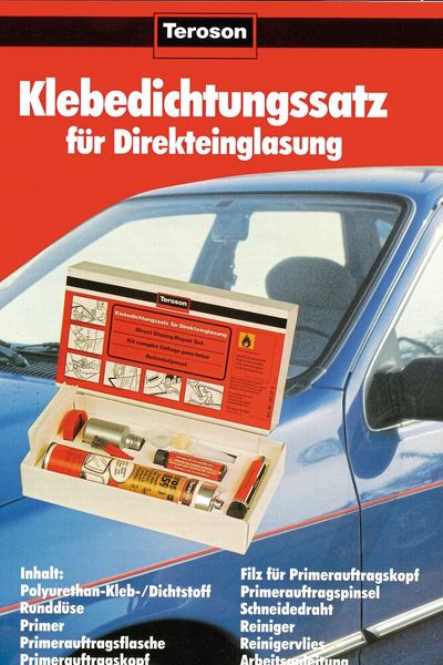 Bereits seit Jahrzehnten werden Windschutzscheiben bei Fahrzeugen ausschließlich mittels Kleben montiert. Ein lukratives Geschäft auch für Henkel.  (Bild: Henkel)
