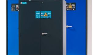 Lithiumakku-Sicherheitsschränke der dritten Generation von Asecos (Bild: Asecos)