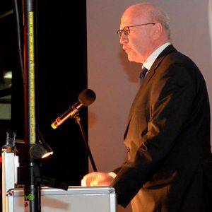 Ralf Ross, Direktor Finanz, Sales, Marketing und Aftersales Deutschland, bekräftigte in seiner Ansprache den Fortbestand des Werkes in Eisenach.(Bild:  Rehberg / »kfz-betrieb«)