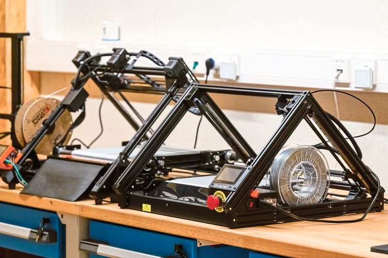 Für das neue Modell, den 3D-Drucker One Pro, gibt es einen integrierten Spulenhalter im Bauraum, der bis zu 1 kg Spulen unterstützt. (Bild: IFactory)