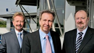 Viscom-Vorstand (v.l.n.r.): Ulrich Mohr, Dr. Martin Heuser, Volker Pape (Archiv: Vogel Business Media)