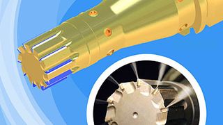 Die PKD-Schneide ist Bestandteil des Kühlmittelkanals. Bild: Lach Diamant (Archiv: Vogel Business Media)