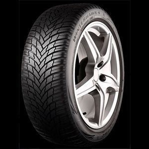 Ein klassischer Winterreifen ist hingegen der Firestone Winterhawk 4.(Bild:  Bridgestone)