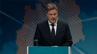 Bundeswirtschaftsminister Robert Habeck bei der Industriekonferenz 2022. (Bild: MM Maschinenmarkt)