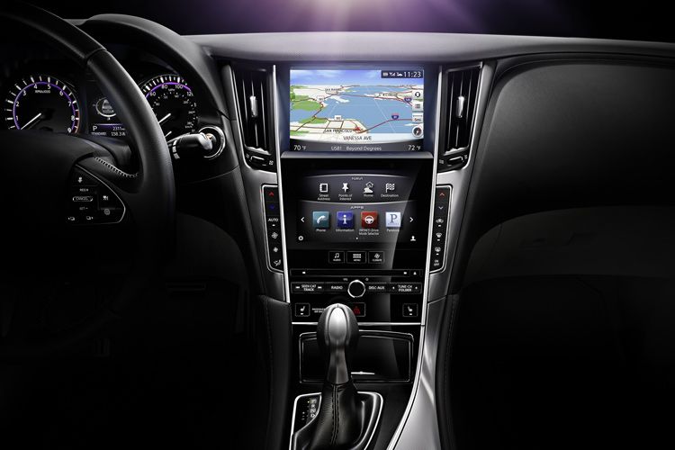 Auf dem Genfer Salon 2013 war der Q50 erstmals für das europäische Publikum zu sehen. (Foto: Infiniti)