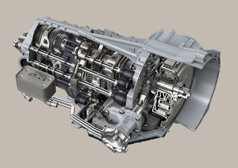 Referenz bei Doppelkupplungsgetrieben: Das 7DT-Sportgetriebe überträgt Drehmomente bis 780 Nm.  (Bild: ZF)